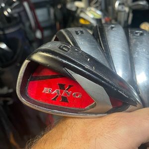 Bang X Golf Clubs 6 Pc iron Set In Right Handed